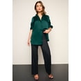 thumbnail image 2 of Roaman's Women's Plus Size Kate Satin Blouse, 2 of 6