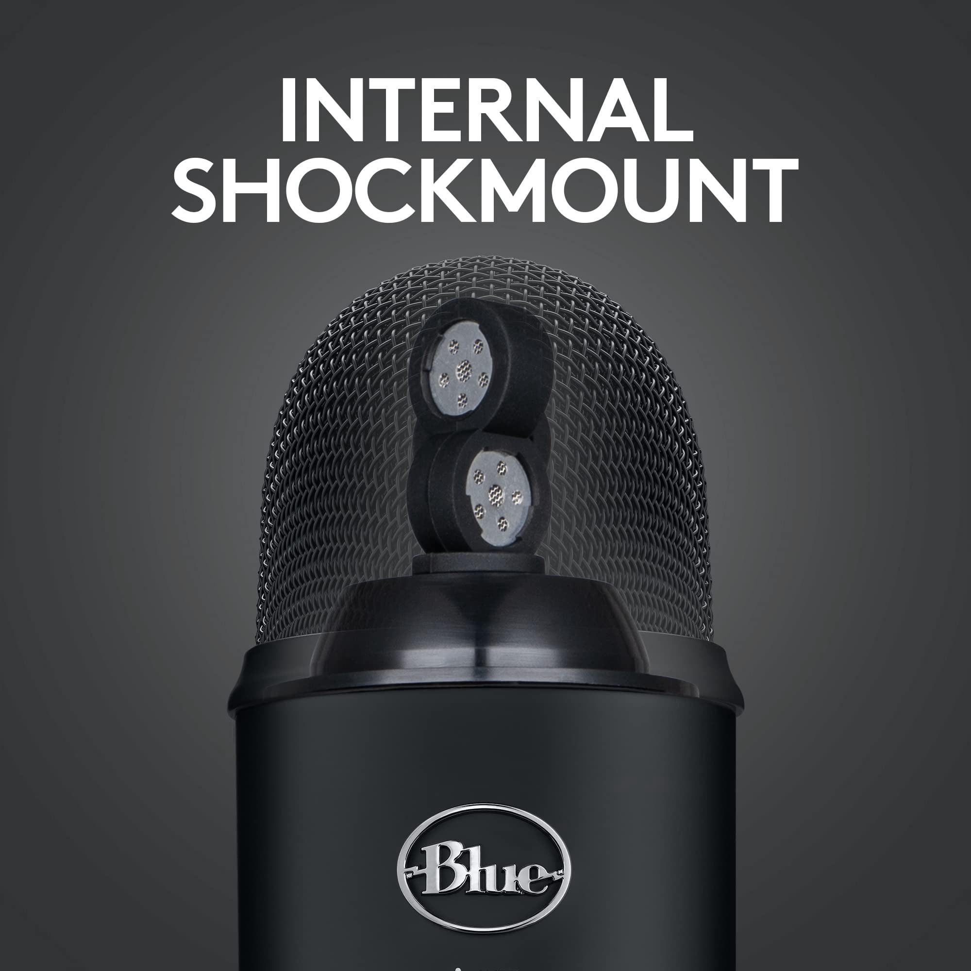Restored Logitech for Creators Blue Yeti Game Streaming Ki - PC/Mac/PS4/PS5 (Refurbished)