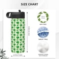 thumbnail image 4 of Pofeuu Broccoli 1 Print 18oz Sports Insulated Kettle, Sports Bottle Water Bottles For Men Women For Gym Hiking Camping Running Mountain Bike Outdoor Sports, 4 of 8