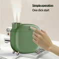 thumbnail image 4 of Humidifier for Bedroom,Mini Quiet Cute Dual Nozzle Desktop USB Cool Mist Humidifier (Green),Air Humidifier for Home Baby Nursery & Plants, 4 of 7