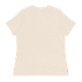thumbnail image 2 of Women's Relaxed Merry Vibes Only Holiday  T-Shirt (Heather Prism Natural, S), 2 of 2