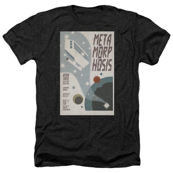 Star Trek - Tos Episode 38 - Heather Short Sleeve Shirt - Small