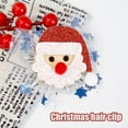 thumbnail image 4 of Clip de pelo de oreja de alce de Navidad Kawaii para mujeres y niñas, horquilla de muñeco de nieve de Papá Noel, pasadores de fiesta de Navidad, sombreros para niños, 1 piezas, 4 of 4
