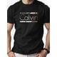 thumbnail image 1 of Calvinsheet Men's Navy Blue Pattern T-Shirt - Casual Crew Neck, Short Sleeve, Breathable, Machine Washable Summer Essential, with Fashion Letter Print, Suitable for Casual Wear, Men's Casual Clothing, 1 of 6