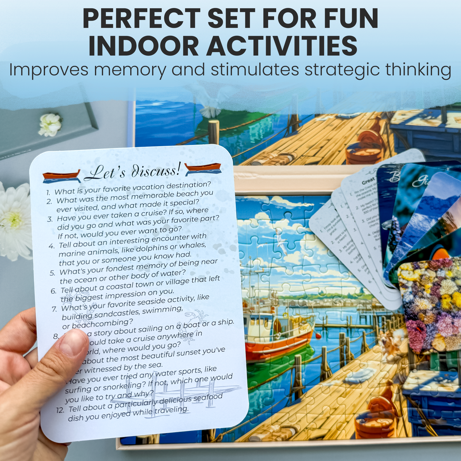 Quokka Puzzles for Dementia Patients - Memory Care Activities for Seniors - 3 Set Alzheimer's toys