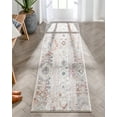 thumbnail image 2 of Well Woven Rodeo Otero Vintage Bohemian Tribal Ivory 2'3" x 7'3" Runner Rug, 2 of 6