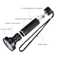 thumbnail image 1 of HURRISE UV 100 LED Blacklight Scorpion 395-400nm Violet Flashlight Detection Torch Light, 1 of 7