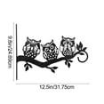 thumbnail image 3 of Tgbvmt Rust Proof Hanging Plant Bracket Hook Heavy Duty Wall Mount Hanger Decorative Hollow Out Structure for Patio Balcony Porch Outdoor Hanging Plants Bird Feeders Wind Chimes Lanterns, 3 of 6