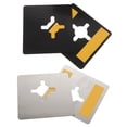 thumbnail image 1 of HIAKDOFT 4 Pcs Plaques de Couvercle de Porte en Acier Inoxydable Brossé pour Sécurité de Porte et Renforcement de Poignée, 1 of 8