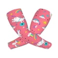 thumbnail image 2 of Uemuo Yoga Unicorn Printed Arm Sleeves, Cooling UV Sun Protection Sports Compression for Men/Women, 2 of 8
