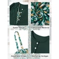 thumbnail image 6 of Aideaone Girls Casual Adjustable Strap Sleveless Dress Cardigan Set Size 5-12Y, 6 of 7