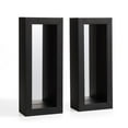thumbnail image 2 of Danya B Vertical Mirror Pillar Candle Sconces - Set of 2, 2 of 3