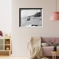 thumbnail image 3 of Historic Framed Print, The Beach at Macatawa Park, Mich., 17-7/8" x 21-7/8", 3 of 9