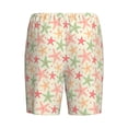 thumbnail image 4 of Picia Colorful Starfish Pajama Shorts for Men, Men's Pajama Bottoms, Sleepwear,Short Pajama Pants-Large, 4 of 9