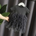 thumbnail image 1 of Bébés Filles Robe Casual Rose Vêtements Été 2023 Nouveau Coréen Coton Lin Filles Princesse Robe Grand Tour vers le Bas Col Robe, 1 of 7