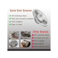 thumbnail image 3 of 2pcs Heavy Duty Stainless Steel Slop Basket Filter Trap, 2.75" Top / 1" Mesh Metal Sink Strainer,Perfect For Kitchen Sink/Bathroom Bathtub Wash Basin, 3 of 4