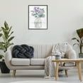thumbnail image 3 of Stupell Industries Purple Rejoice Bouquet Religious Painting Black Framed Art Print Wall Art, 24 x 30, 3 of 10