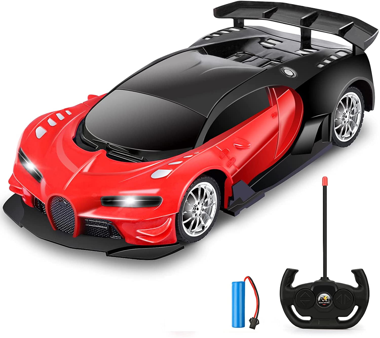 Bugati Veyron Radio Control Car Toy With USB Rechargeable Battery With Light Car 