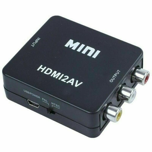 HDMI To RCA AV Adapter Converter Cable CVBS 3RCA 1080P Composite Video Audio