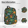 thumbnail image 6 of Goofa Christmas Gift Printed Backpack,Laptop Backpack,Durable Anti-Theft Travel Work Backpack,Water-resistant Backpack, 6 of 9
