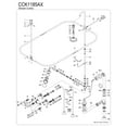 thumbnail image 3 of Kingston Brass CCK1185AX Vintage Tub Wall Mount Clawfoot Tub Faucet Package with Shower Enclosure and Hand Shower, Oil Rubbed Bronze, 3 of 4