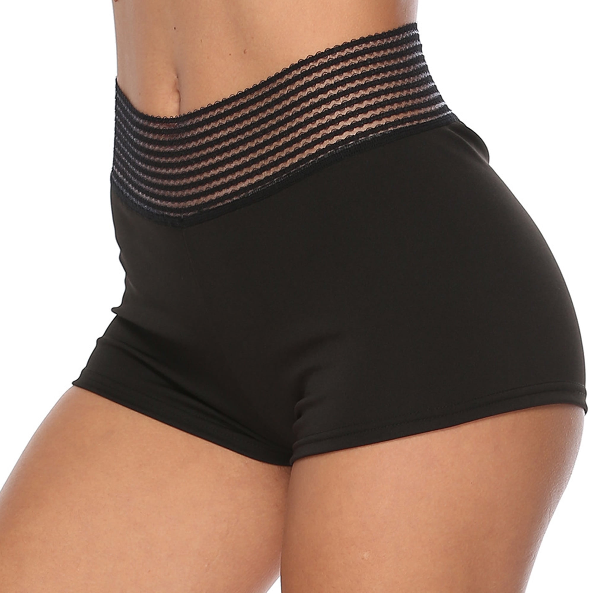 tummy control yoga shorts