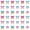 Blue Pink, variant on Manfei Blue Pink Ice Cream Drip Twin Bedding Sets 7-Piece for Kids Teens,Boys Girls Sport Baseball Bowknot Bedding Comforter Set,Ultra Soft Home Decor