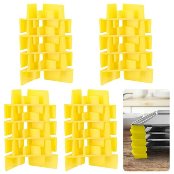16Pcs Tray Stackers, Compatible with Harvest Right Freeze Dryer Trays, Stack 5 Harvest Right Trays
