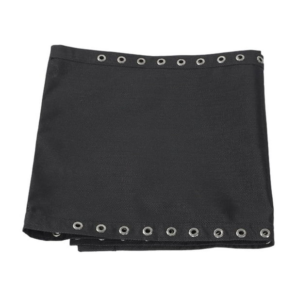 Cateissary Tela de repuesto para silla resistente y duradera, fácil de instalar, transpirable y cómoda, fácil de cuidar Decoración del hogar negro 160*43cm