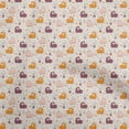 thumbnail image 1 of oneOone Silk Tabby Mustard Yellow Fabric Asian Kaawaii Llama With Cactus Quilting Supplies Print Sewing Fabric By The Yard 42 Inch Wide, 1 of 4