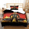 thumbnail image 1 of Ghost Rider Marvel Bedding Set Duvet Cover Superhero Theme Quilt Cover Breathable Microfiber Single 135*200 Cm, 1 of 5