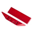 thumbnail image 2 of Fiocias 1 Pair RC Car Parts Aluminum Alloy Simulation Side Pedals Rock Sliders Foot Pedals Upgrade Suitable for RC Climbing Car Model Vehicle Replacement Collection Display Red, 2 of 8
