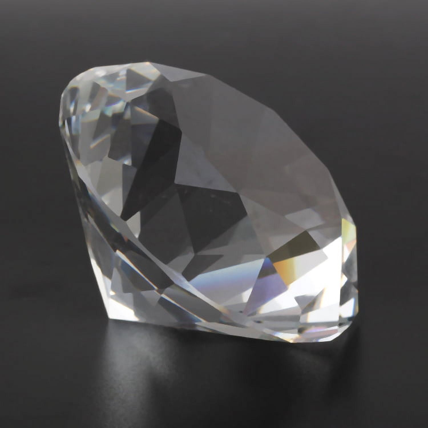Bisontec 2 lb. Bag Of Clear Acrylic Diamonds For Wedding And Party Decoration