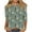 Multicolor Plus Size Blouse for Women_b, variant on CYMMPU Spring Tops Crew Neck Tunic Tops Bee Pattern Summer Fashion Shirts Loose Fit 3/4 Sleeve Blouses for Women Dressy Casual Lightweight Basic T-Shirts XXXXL