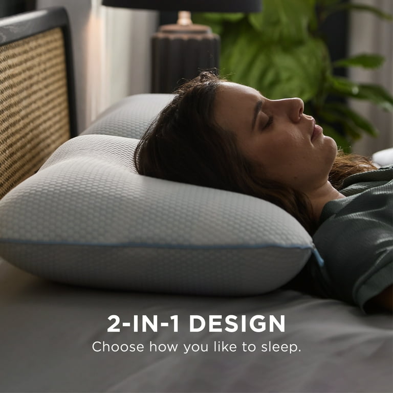 Tempur-Pedic Dual-Sided Cooling Pillow Standard Queen Supportive