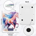 thumbnail image 2 of Horse Colorful Food Scale Digital Kitchen Scale Waterproof Tempered Glass Tare Function 11 lb for Baking Cooking Meal Prep, 2 of 7