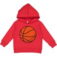 thumbnail image 2 of Inktastic Basketball Sports Ball Toddler Hoodie, 2 of 4