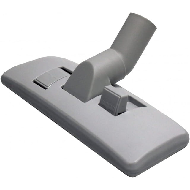 VPC Central Vacuum Combination Rug and Floor Tool Attachment | 10-Inch,1 1/4 inch (32mm) Inner Diameter | Designed to Fit All Brands,Light Grey/White