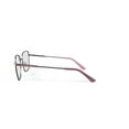 thumbnail image 5 of Bio Eyes Women's Hazel Square Prescription Eyeglasses with Case, Pink/Gold, 5 of 6