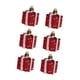 thumbnail image 4 of 6 piezas de caja de regalo, adornos colgantes, accesorios de fiesta, decoración del hogar, regalos ideales para Navidad Rojo, 4 of 9