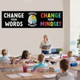 thumbnail image 2 of Koyal Wholesale Classic Rainbow Classroom Banner Sign for Teachers, Growth Mindset, Door, Wall Decor, 2-Pk, 2 of 5