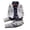 Grey, variant on GPOECD Toddler Boy Outfits Baby Boy Dress Clothes Formal Suit with Long Sleeve Shirt and Pants Boys' Clothing Sets for Party Occasion,Grey,2 Years