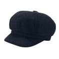 thumbnail image 2 of Vintage Women Winter Solid Hat Beret Cap Korean Painter Newsboy Berets, 2 of 3