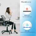 thumbnail image 4 of Cushion, Memory Foam  Pad Support Breathable Detachable Ergonomic Chair Pad for Students, 4 of 7