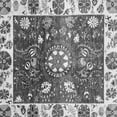 thumbnail image 1 of Ahgly Company Indoor Square Oriental Gray Traditional Area Rugs, 3' Square, 1 of 4