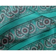 thumbnail image 4 of oneOone Silk Tabby Fabric Geometric|Leaves & Floral Block Printed Craft Fabric BTY 42 Inch Wide, 4 of 4