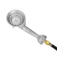 thumbnail image 4 of Tête de Brûleur Rond en Fonte à Propane Haute Pression, Tête de Brûleur à Propane avec Orifice Raccord en Laiton, 1 x Tête de Brûleur Rond en Fonte à Propane Haute Pression, Argent, 4 of 6