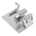 thumbnail image 4 of Mop Broom Holder, Wall Mounted Broom Holder Auto Adjustable Single Hook  For Kitchen For Bathroom, 4 of 8