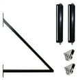 thumbnail image 4 of ALEKO Paris Style Steel Sliding Driveway Gate 18 feet with Pedestrian Gate, 4 of 15