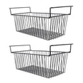 thumbnail image 1 of Chest Freezer Organizer Bins, Stackable Wire Basket for Storing Fruits, Vegetables, Yogurt, Snacks, Freezer Wire Storage Organizer Baskets for Cabinets, Closets, 1 of 7